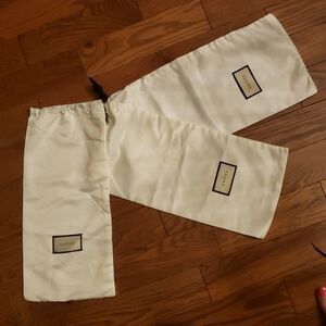 GUCCI dust bags this purchase 3 bags
